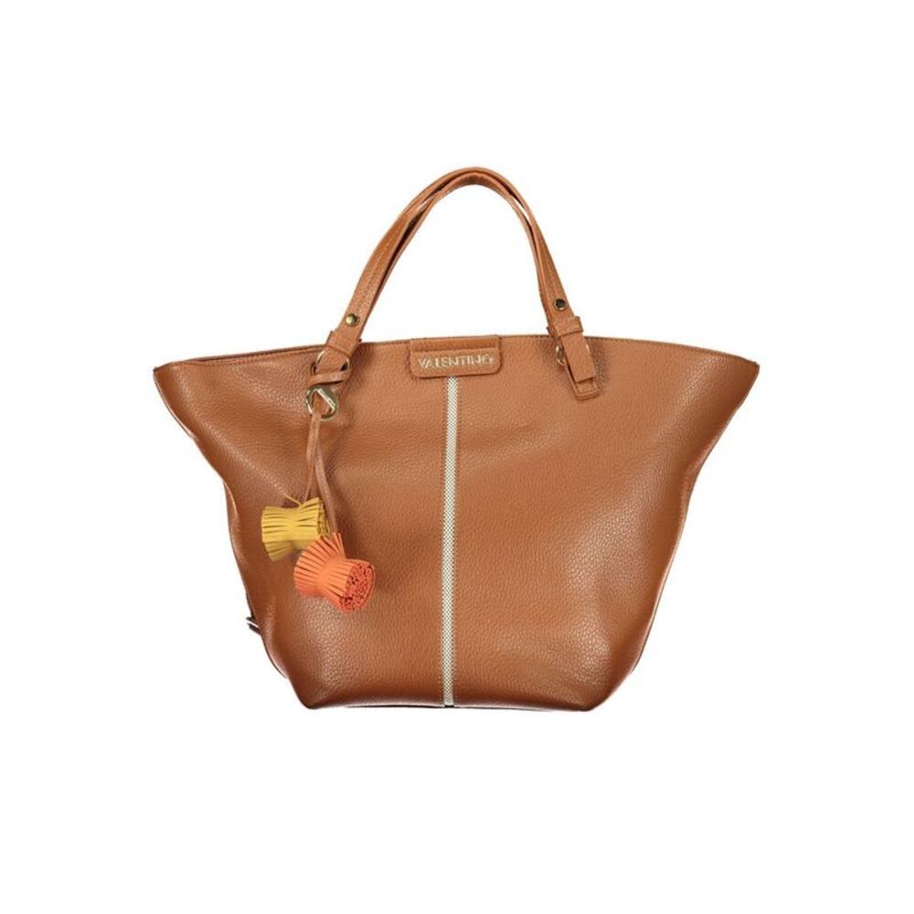 Mario Valentino Brown Polyurethane Women's Women's Bag - Picture 1 of 3